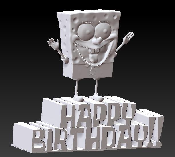 Spongebob happy birthday
