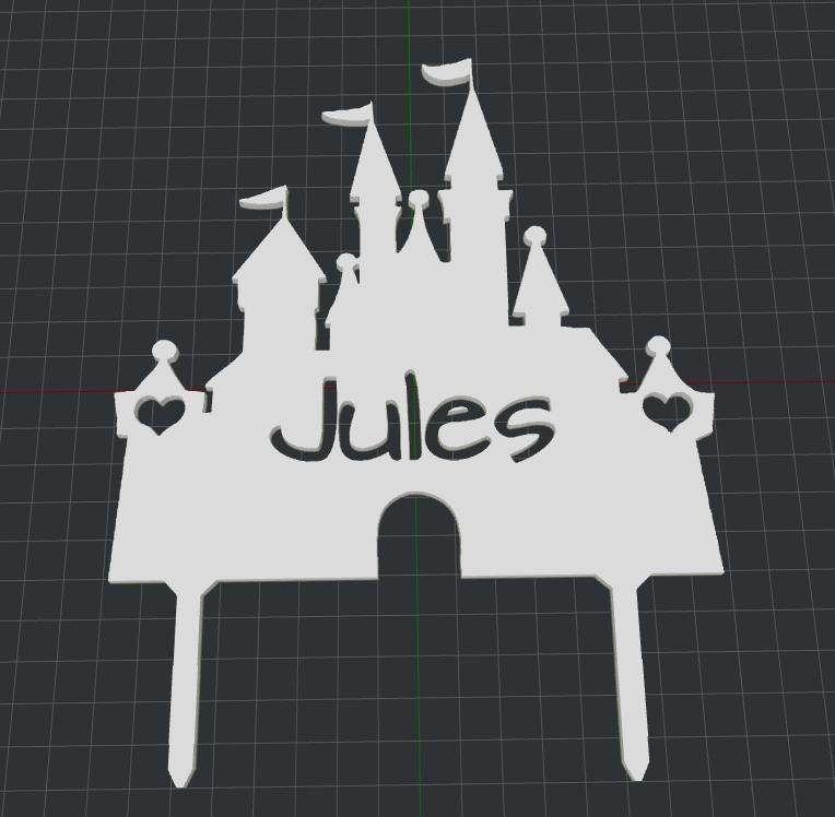 JULES Castle cake stand