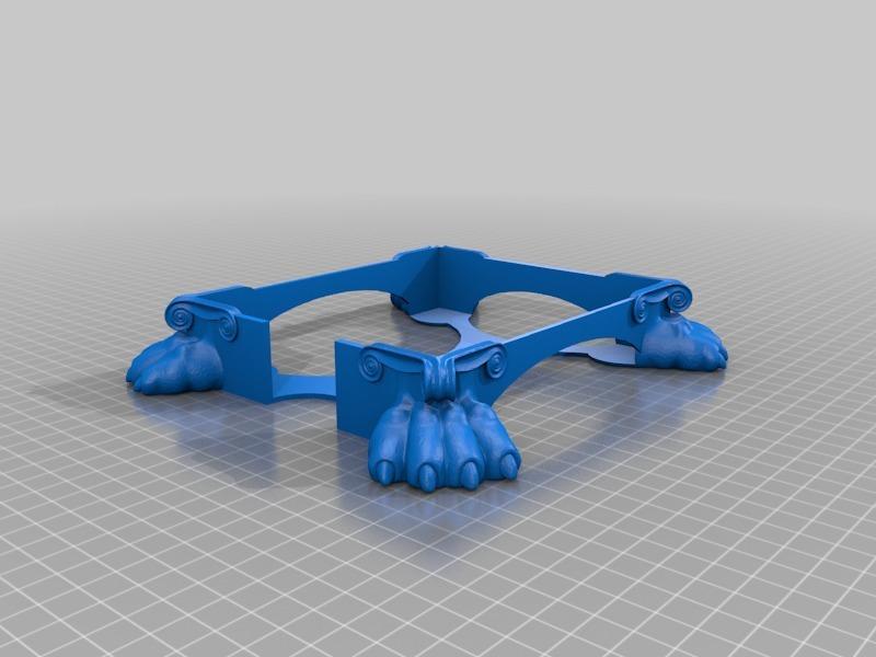 Claw-Foot Paper Tray
