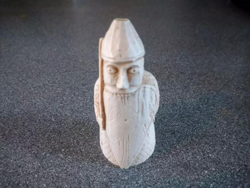 Lewis Beserker chess piece