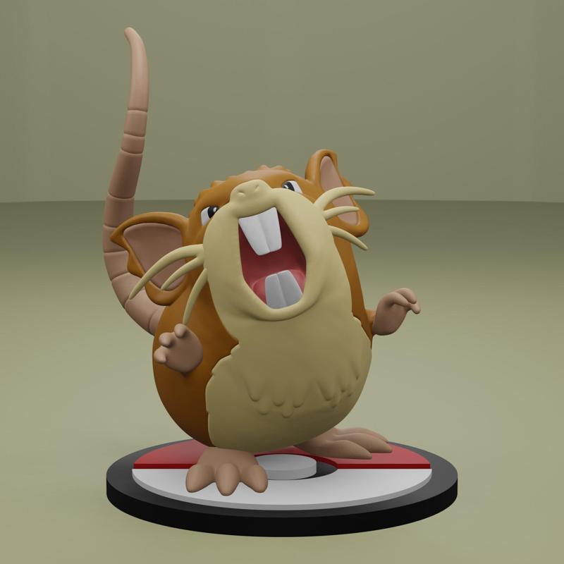 Pokemon No. 020 Raticate
