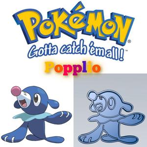 AMAZING POKEMON popplio COOKIE CUTTER STAMP CAKE DECORATING