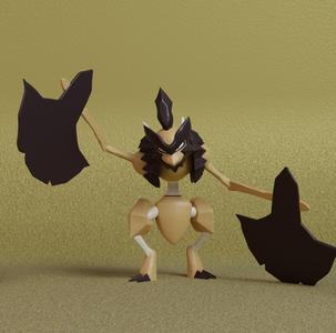 Pokemon - Kleavor with 2 poses