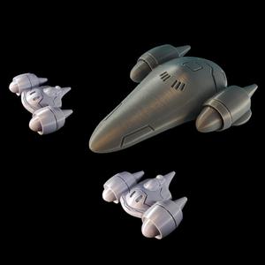 NABOO ROYAL STARSHIP CUTE SD CHIBI STAR WARS