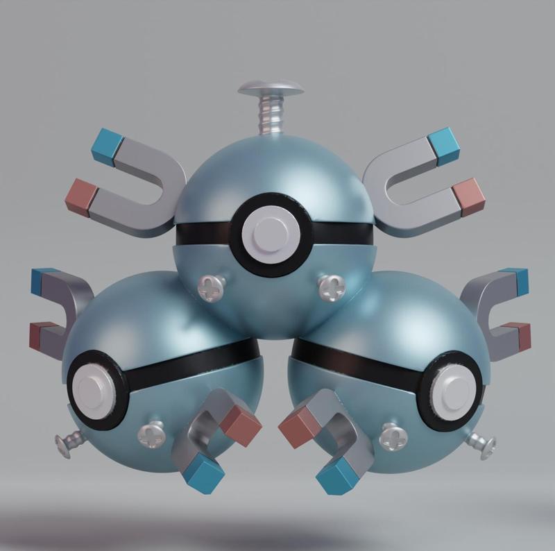 Pokemon Magneton Pokeball