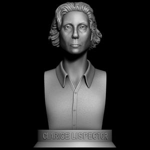 CLARICE LISPECTOR 3D MODEL SCULPTURE