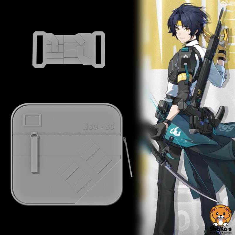 Asaba Harumasa - Belt Buckle / Bag - ZZZ Zenless Zone Zero Cosplay