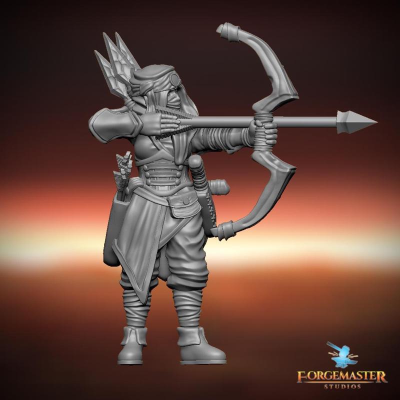 Pikemaiden Initiate Bow Pose 02