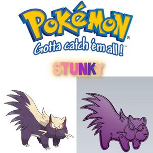 AMAZING POKEMON stunky COOKIE CUTTER STAMP CAKE DECORATING