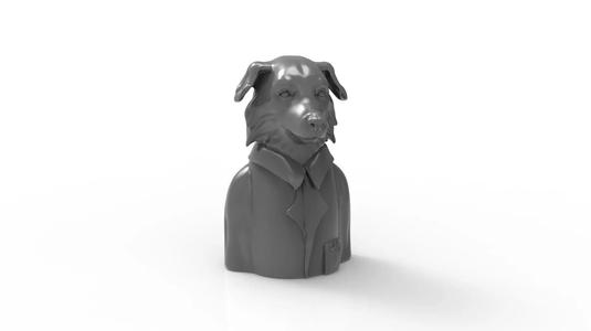 Border Collie Pandemic Researcher