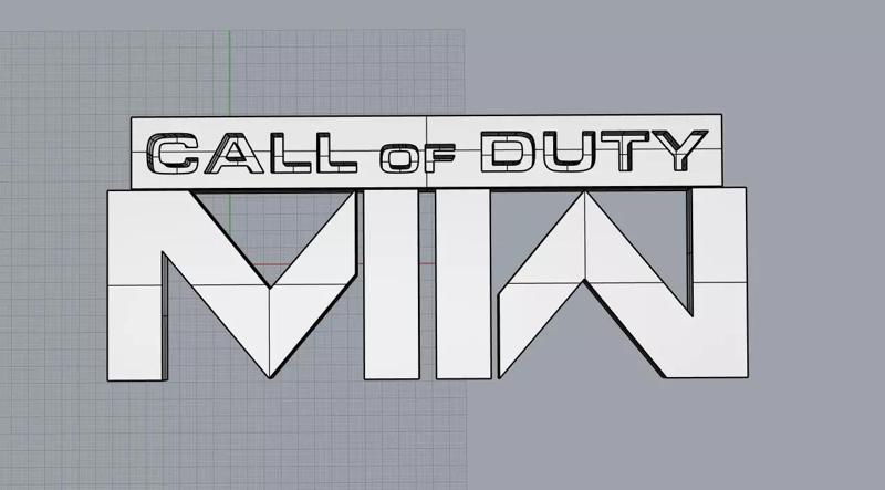 Call of Duty Modern Warfare 2 LOGO v 2 Warzone 2