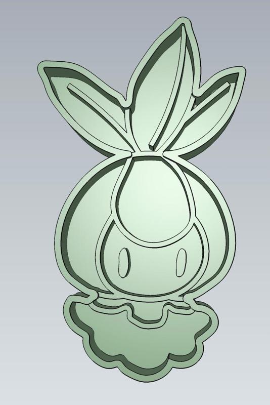 Amazing Pokemon petilil Cookie Cutter Stamp Cake Decorating
