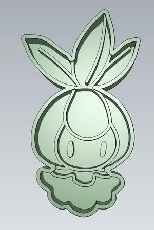 Amazing Pokemon petilil Cookie Cutter Stamp Cake Decorating