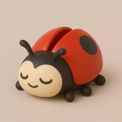 Ladybug Dreams  3D Toothpick Holder