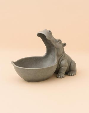 🦛 Hippo-Shaped Bowl – A Decorative Accent for Home or Office