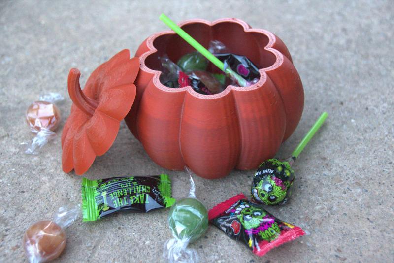 Halloween Pumpkin candy holder