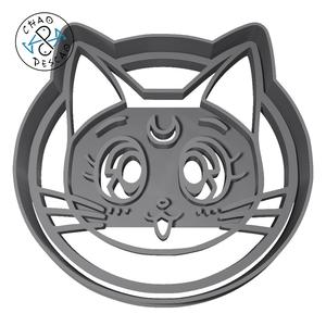 Luna - Sailor Moon - Cookie Cutter - Fondant - Polymer Clay