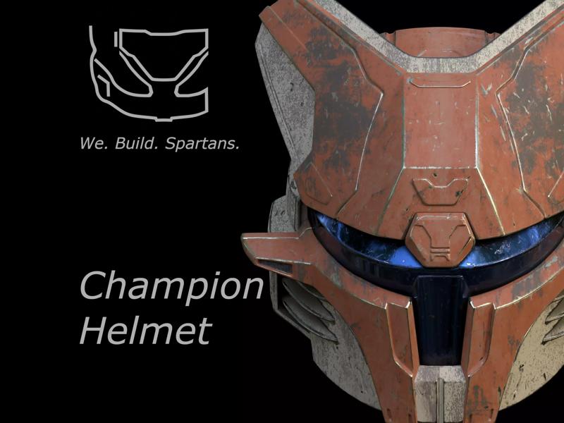 Champion Helmet 3d print file