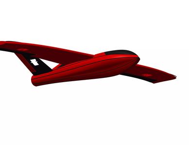 FPV CORN PLANE  WATER LANDING BODY