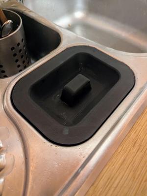 Cover for Blanco sink waste chute