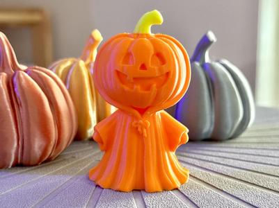 Pumpkin Ghost – Quick Print time and 2 color!