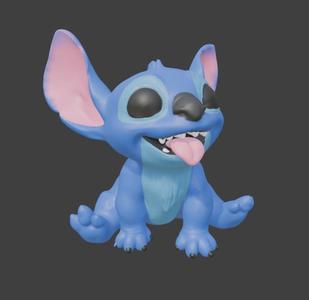 Stitch live action 3.93in / 10 cm