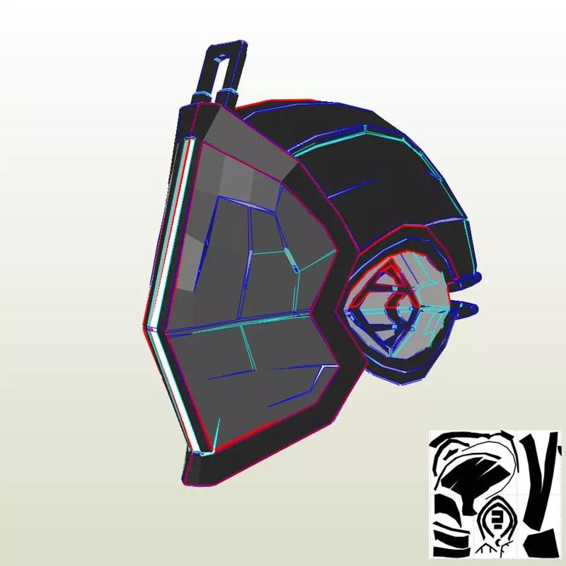 Bondrewd Made in Abyss Helmet Pepakura Template Foam Unfold