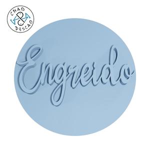 Engreído - Stamp (1) - Embossed + Debossed - Cookie Cutter - Fondant - Polymer Clay
