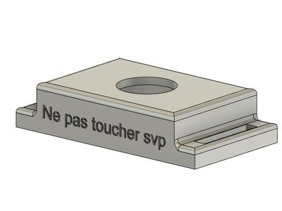 Zigbee PIR Support for mailbox -Hose Clamp