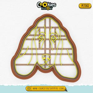 COOKIE CUTTER - BASSET HOUND 5 CM