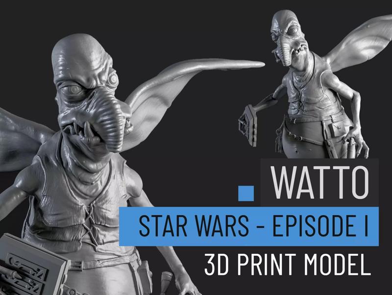 Watto - Star Wars - Episode I - 3D print model