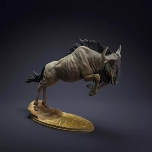 Wildebeest Jump for 3D Printing