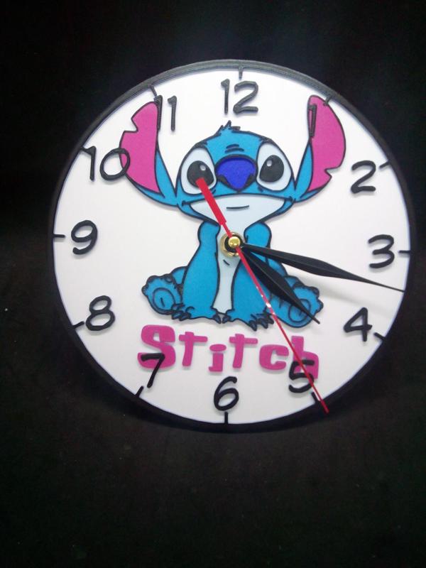 stitch wall clock
