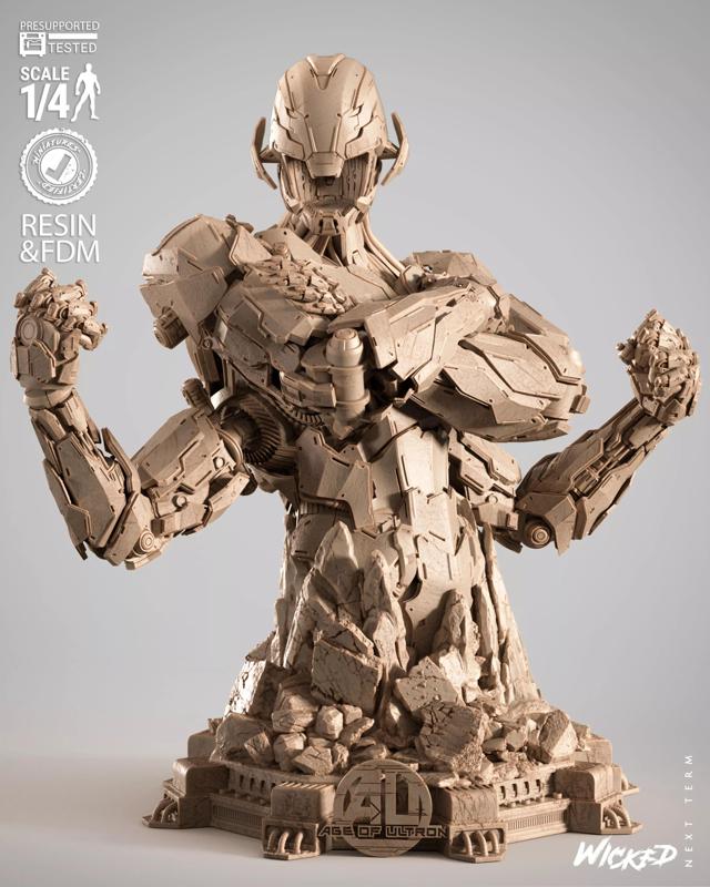 Wicked Movies Ultron Bust