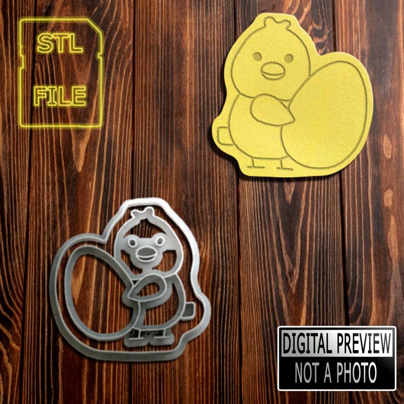 COOKIE CUTTERS - EASTER CHICK MODEL