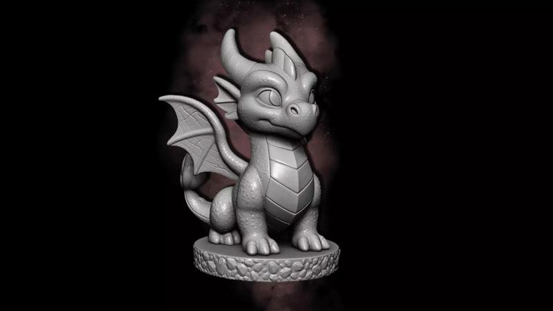 Stylized Baby Dragon