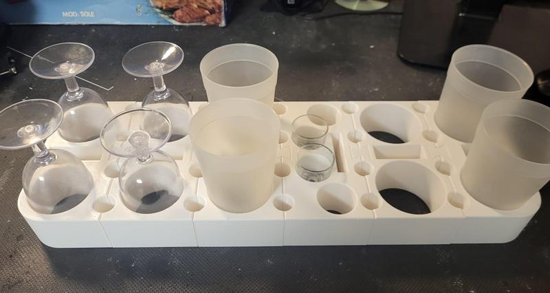 Modular transport lock Glasses