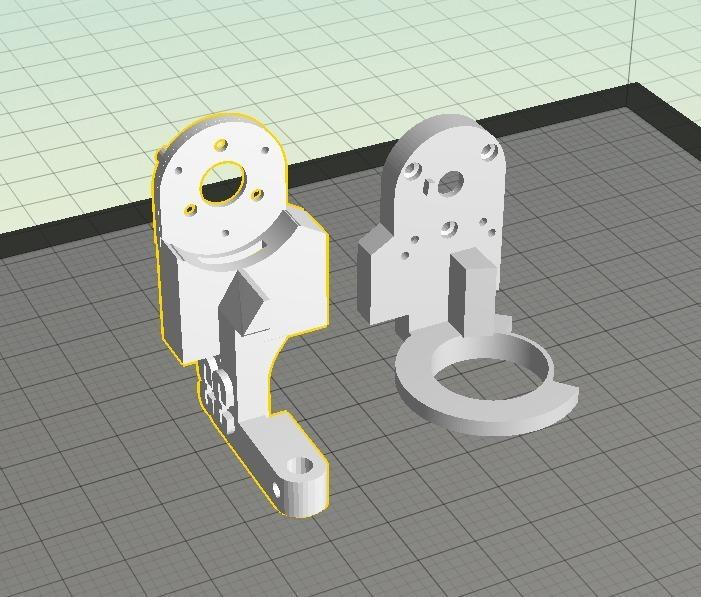 DJI Phantom 3 Gimbal Parts (arm YAW, ROLL)