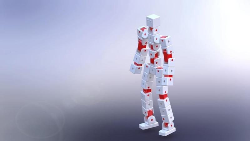 V.C. High movable skeleton robot  {Taiwan}