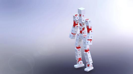 V.C. High movable skeleton robot  {Taiwan}