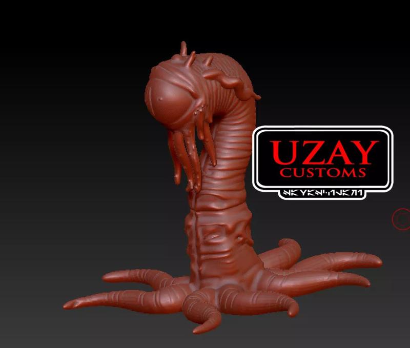 star wars Dianoga Trash  monster