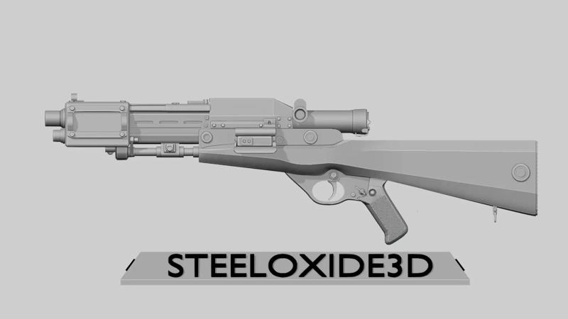 Star Wars TL-50 Heavy Repeater Prop Gun