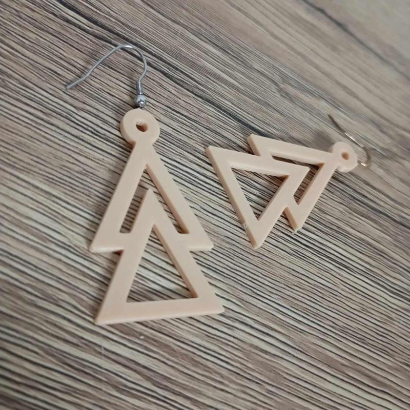 Triangle earrings
