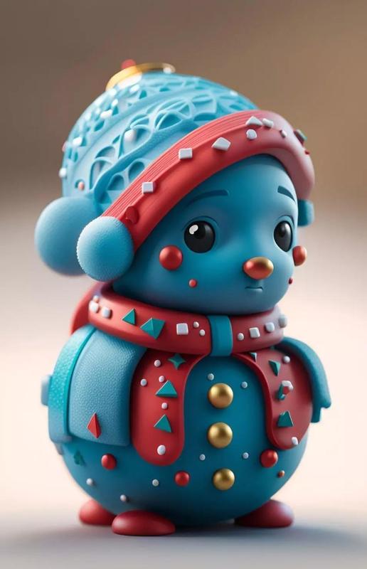 Christmas Tree Ornament  - Santa Claus New Year Ornament