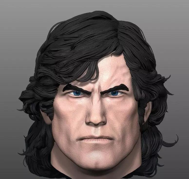 Superman Mullet - Headsculpt Mezco Mafex