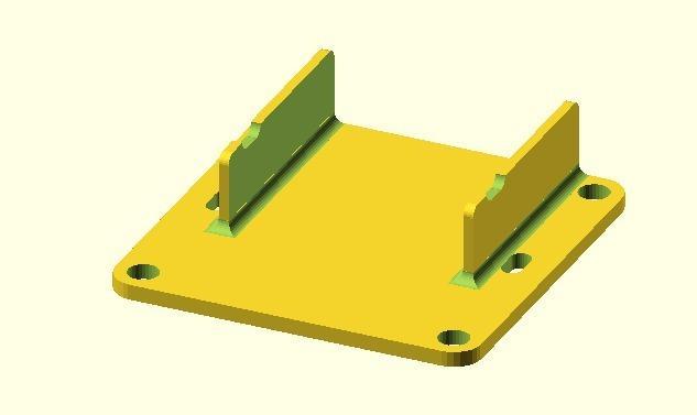 FrSky D4R-II Generic Mount (Naze32 Compatible)