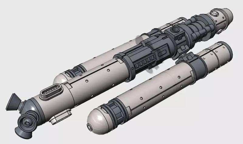 Customizable Fuel Tanks and Booster for sci-fi Mecha