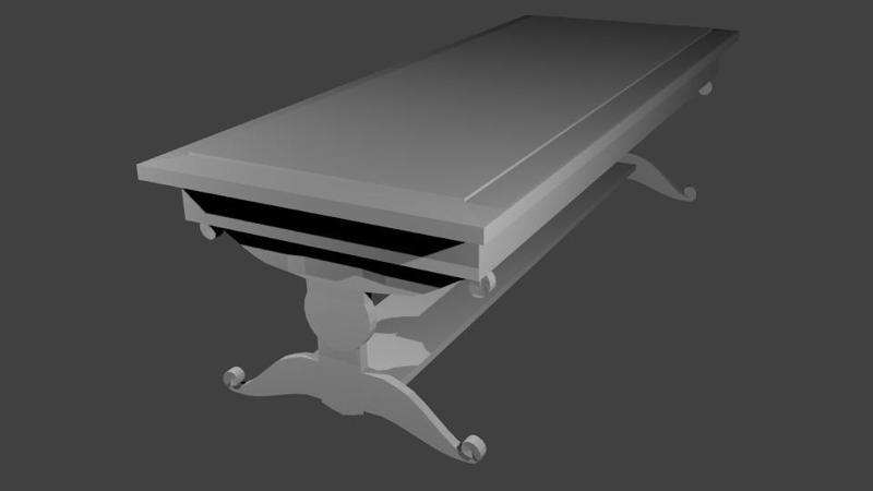 Sailing Ship Captains chart table