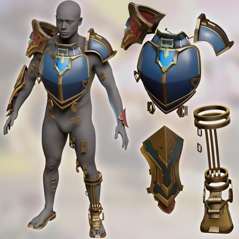 wild rift Jayce Armor for Cosplay