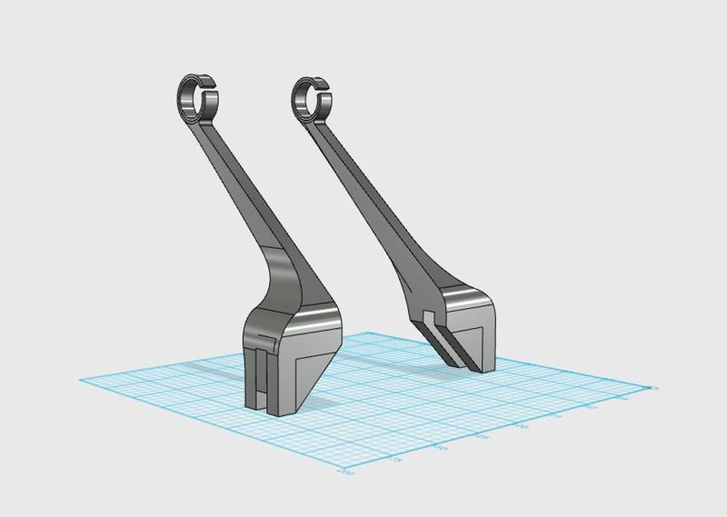 Geeetech Prusia i3 filament holder